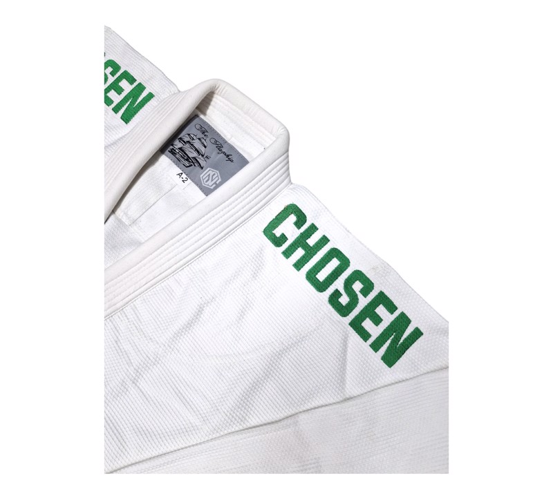 CHOSEN Flagship STOLI BJJ Gi - white/green